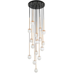 Lampa wisząca CANNON DISC 16 miedziana