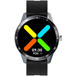 SMARTWATCH MĘSKI G. Rossi SW018-1 silver/black (sg012a) WŁASNE