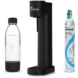 PushAir saturator do wody Dafi syfon czarny +