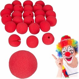 Relaxdays 10027992 Nosy klauna clown, 25 sztuk,