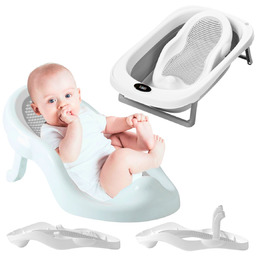 Fotelik do wanienki SILIKONOWY Leżaczek kąpielowy do kąpieli