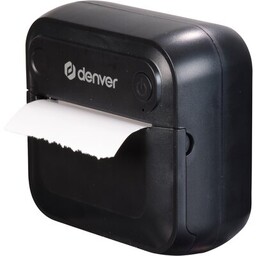 DENVER Drukarka termiczna BT MBP-32B Złącze USB Czarny