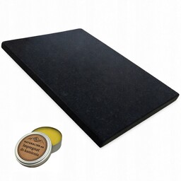 Deska do krojenia kamienna Premium Black antypoślizg 40x30
