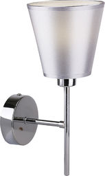 Candellux VOX 21-70616 kinkiet lampa ścienna chrom abażur