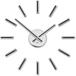 Future Time FT9400BK Modular black Designerski zegar naklejany,