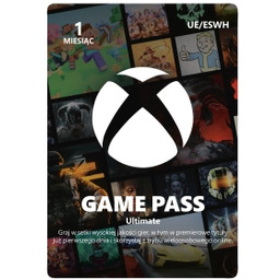 Subskrypcja Xbox Game Pass Ultimate 1 miesiąc [kod