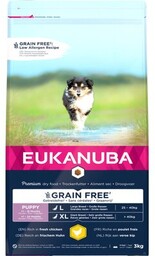Eukanuba Puppy Large Grain Free Chicken 3kg