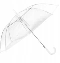 Przezroczysty parasol ślubny parasolka na ślub XXL