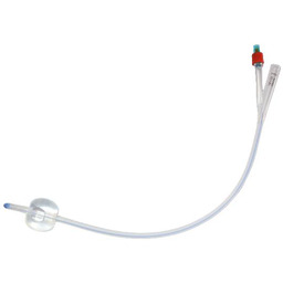 Cewnik urologiczny Foley 100% silikon dwudrożny CH 8