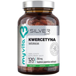 Kwercetyna, Ekstrakt z Perełkowca Japońskiego, MyVita SILVER, 120