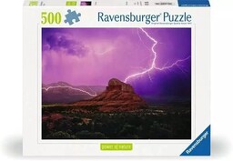 Ravensburger PUZZLE 500 RóżOWA BURZA