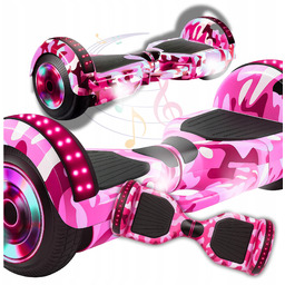 Deskorolka Elektryczna Hoverboard 8 Cali Led Dla Dzieci