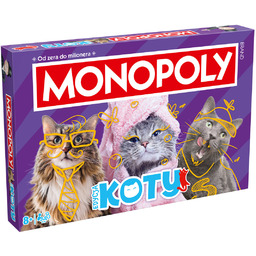 Monopoly Koty - nowa edycja, gra planszowa, Winning