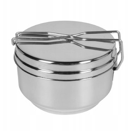 Menażka Helikon 3-częściowa stal nierdzewna