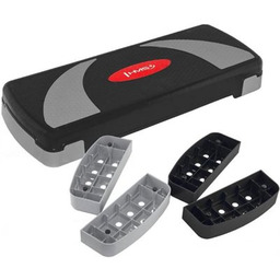 Step do aerobiku HMS AS004 Czarny Czujnik dymu