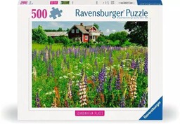 Ravensburger PUZZLE 500 ŁąKA W SZWECJI