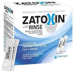 Zatoxin Rinse Do płukania nosa i zatok, 28