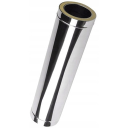 Rura Izolowana Dwuścienna Kwasoodporna Fi 120/180 1METR Nierdzewna