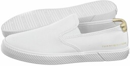Tenisówki Tommy Hilfiger Essential Slip-On Sneaker White FW0FW06956