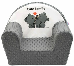 New Baby Fotelik dla dzieci z Minky Cute