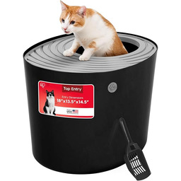 Iris amerykańska kuweta dla kota z łopatką