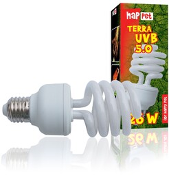 Żarówka Terra UVB Happet 5.0/26W