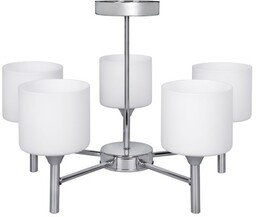 Activejet Żyrandol klasyczna lampa sufitowa wisząca MIRA Chrom