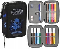 Piórnik Star Wars Lord Vader Dwukomorowy 28 el.