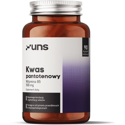 Suplement diety, KWAS PANTOTENOWY 90 vege kaps.