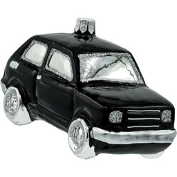 Pakamera Bombka choinkowa: Fiat 126p Maluch: czarny
