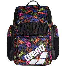 Arena one go backpack 45l allover sea turtles