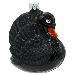 Pakamera Bombka choinkowa: Majestatyczny Łabędź: czarny