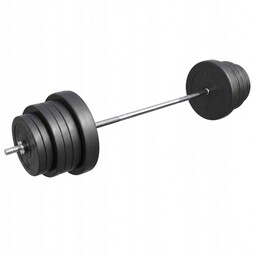 Sztanga prosta winylowa Gorilla Sports 70 kg regulowana