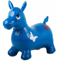 Konik Skoczek Do Skakania Osiołek Gumowy Piłka
