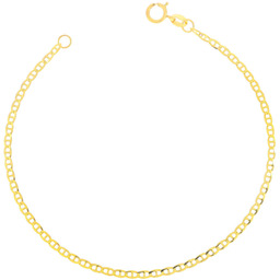 Złota bransoletka pełna gucci 17 cm pr. 333