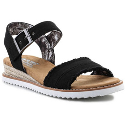 Sandały Skechers Espadryle BOBS Adobe Princess W 113541-BLK
