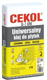 CEKOL Q-1 UNI Uniwersalny klej do płytek 5
