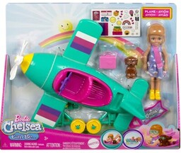 Lalka Barbie Chelsea Samolot HTK38