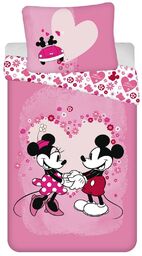 Pościel dziecięca Mickey and Minnie "Love" micro, 140