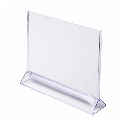 Stojak informacyjny typu T A4 poziomo plexi odlewany