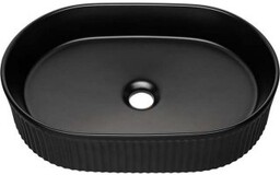 COMAD Umywalka nablatowa BEYOND 5 48 cm czarna