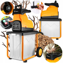 Rozdrabniacz Do Gałęzi Rębak Elektryczny 60L 2800W Mocny