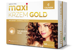 Maxi Krzem Gold, 60 kapsułek