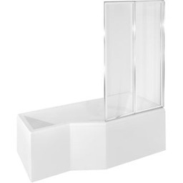 BESCO Wanna narożna INTEGRA 170x75 cm lewa