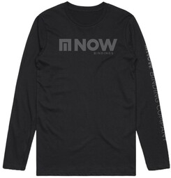 bluza NOW - Now Longsleeve Corp Black (BLACK)