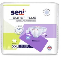 SENI SUPER PLUS Pieluchomajtki dla dorosłych XXL, 10