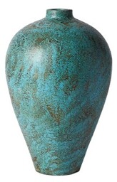 Muubs - Wysoki wazon turkusowy Anchor 60 cm