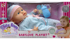 Lalka Bobas 30Cm + Akcesoria