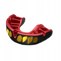 OPRO Ochraniacz na Zęby Gold GEN5 Jaws Czarno/Czerwony