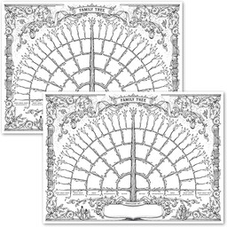 2-pak - tabela drzewa genealogicznego do wypełnienia -